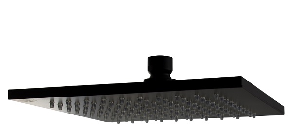 SPRCHA ROZPRASOVAC SYNCRO 200x200 mat.čierna - Sprchové hlavice horné | Paffoni